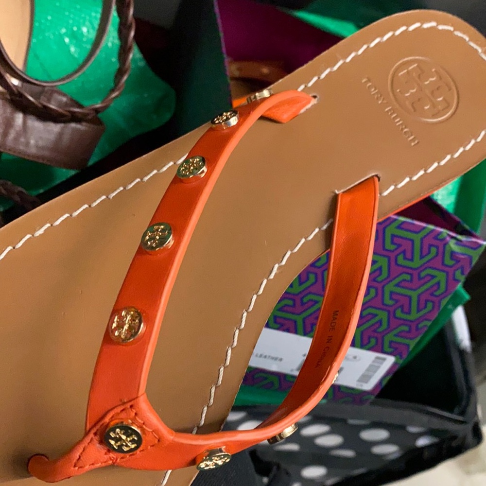 Tory Burch flip flops  -SOLD SOLD SOLD